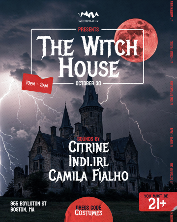 The Witch House: A Halloween Speakeasy Rave